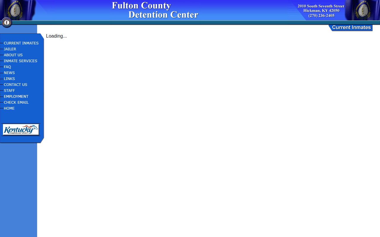Fulton County current inmate page used during a 24-hour release check